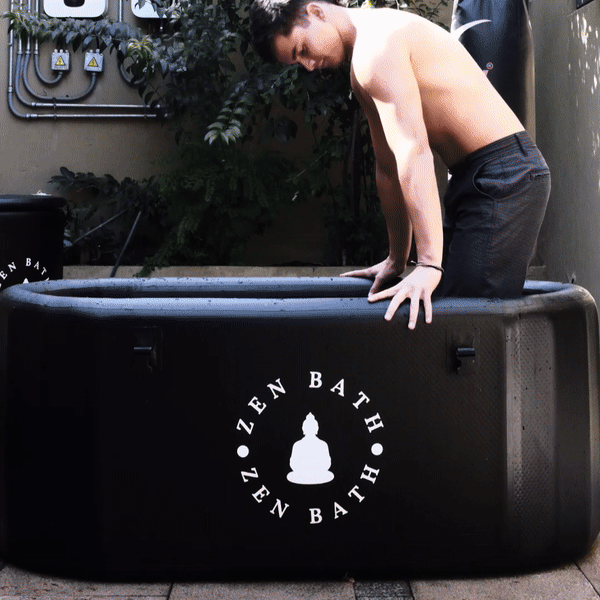 inmersion en agua fria tinas de hielo inflable ice bath compilado