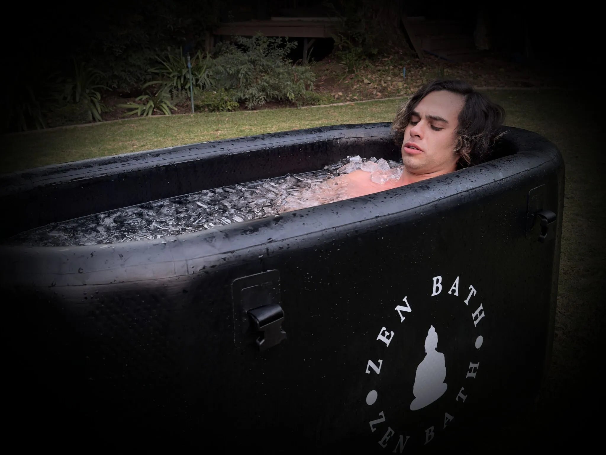 Baño de hielo Zen Bath Max Ice Bath Negro 300 litros tina fria